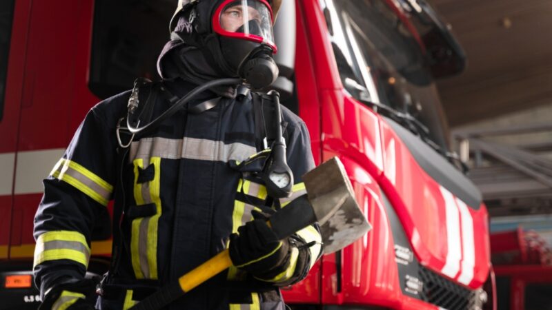 Dramatyczna interwencja straży pożarnej w Jaśle: Zawalony dach stodoły przygniótł zwierzęta
