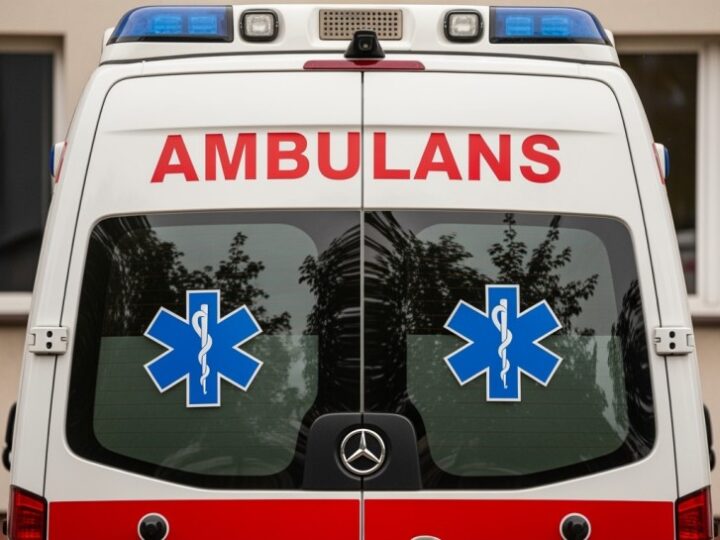 Defibrylator AED w posterunku policji w Majdanie Królewskim zwiększa bezpieczeństwo mieszkańców