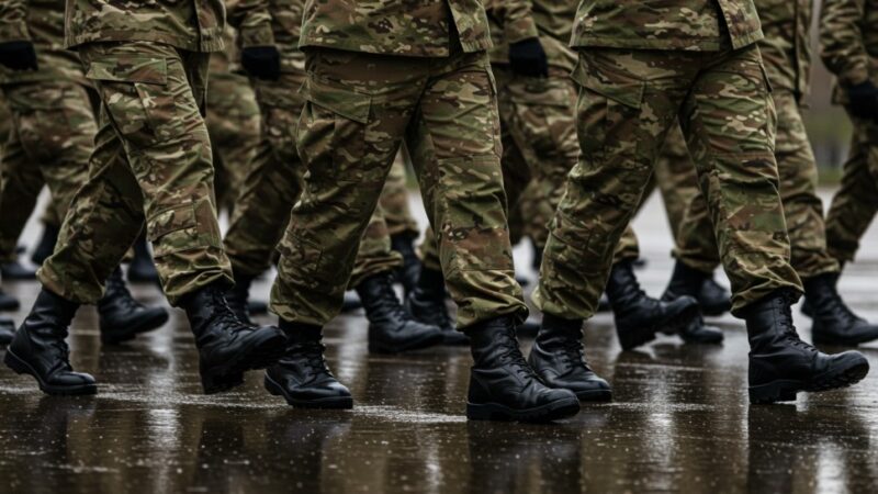 Bezpieczeństwo na czołowej uroczystości: Strzyżowscy policjanci czuwali nad przysięgą terytorialsów