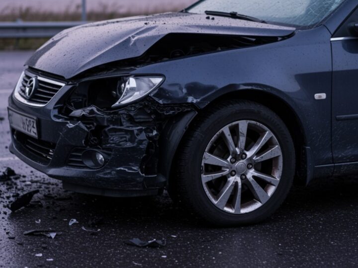 Wypadek drogowy w Futorach: Apel o ostrożność na śliskiej nawierzchni