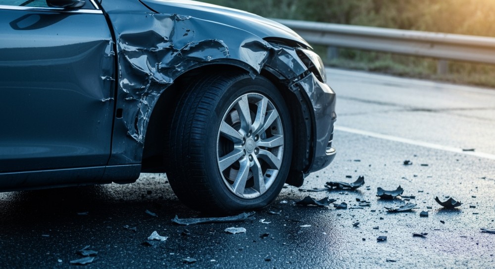 Wypadek drogowy w Kisielowie: sześć osób rannych po czołowym zderzeniu