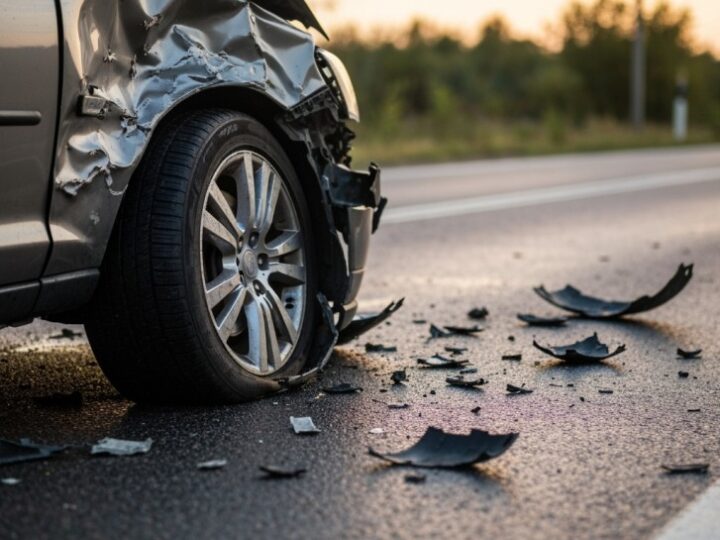 Poranny chaos na drodze: trzy auta w wypadku, dwie osoby ranne