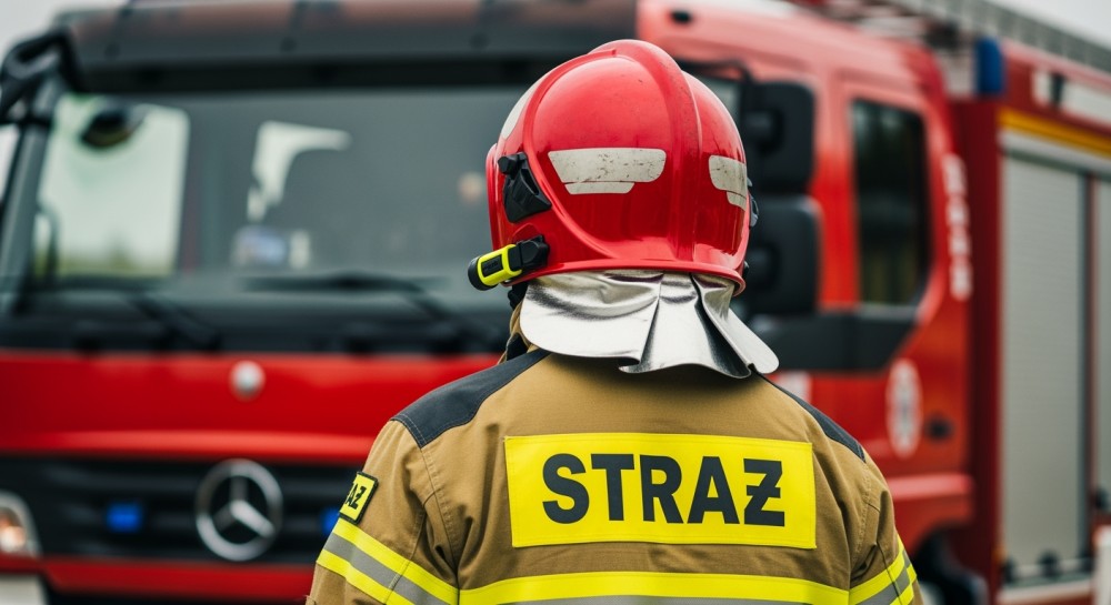 Policjanci uratowali Bieszczady przed pożarem łąki