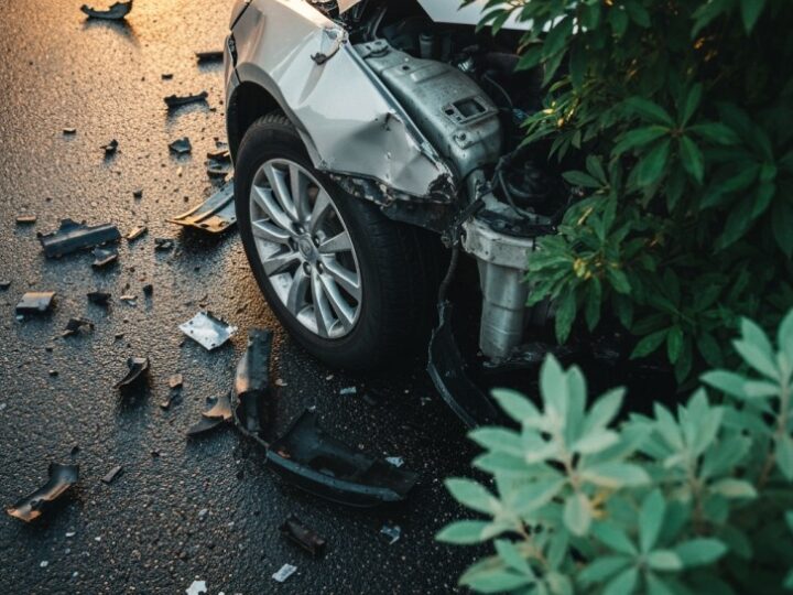 Wypadek ciężarówki w Widełce: kierowca nietknięty, ruch utrudniony