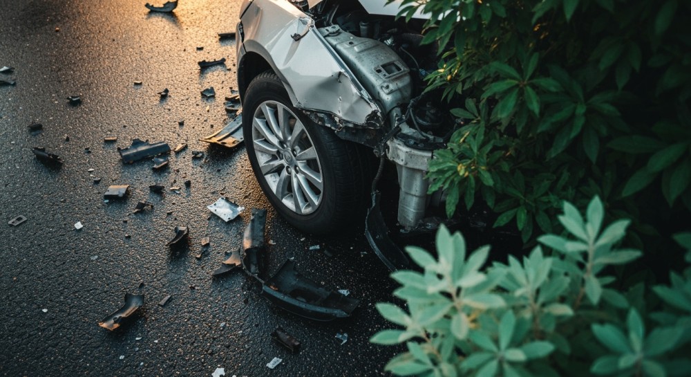 Wypadek ciężarówki w Widełce: kierowca nietknięty, ruch utrudniony