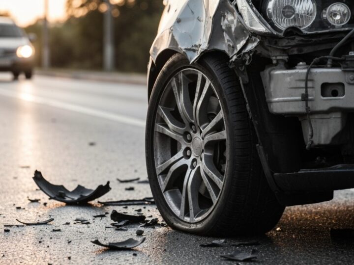 Czołowe zderzenie w Tryńczy: kierowcy w szpitalu