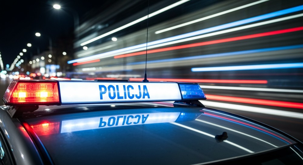 19-latek w rękach policji po groźnym incydencie z nożem i bronią