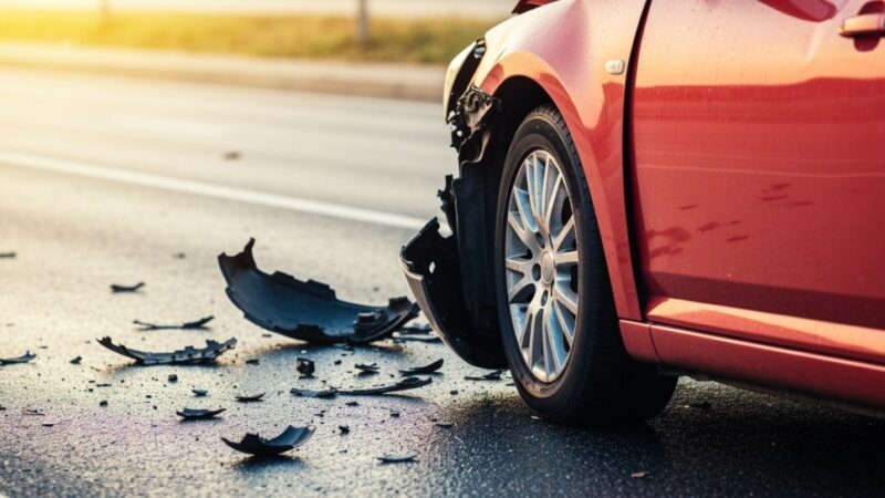 Kolizja na skrzyżowaniu: Nieostrożność kierowcy kończy się mandatem