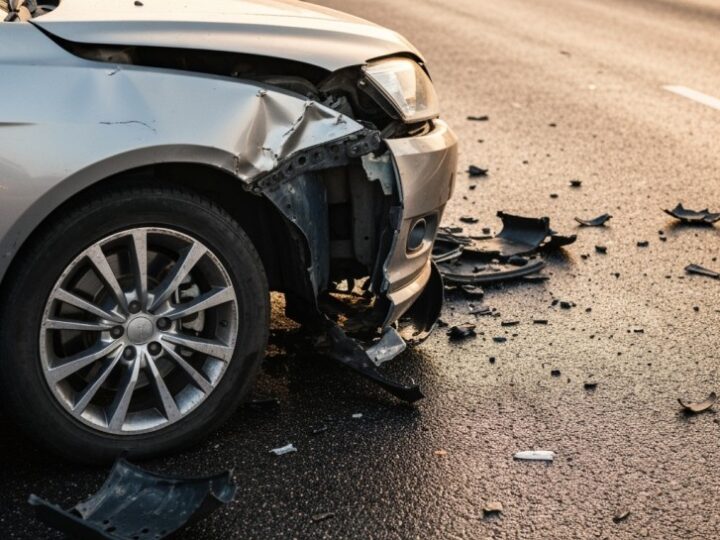 Niedostosowanie prędkości przyczyną zdarzenia drogowego w Sieniawie