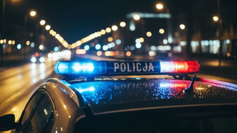 Agresywny mężczyzna z siekierą zaatakował policjantów w Jeżowem