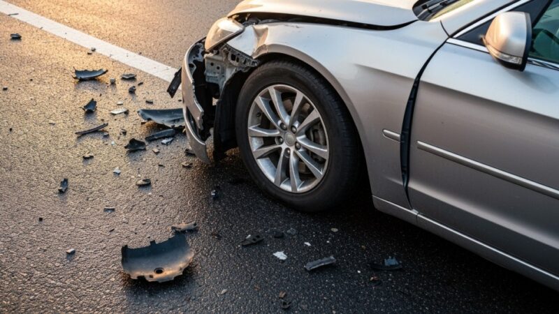 Wypadek drogowy w Trześniowie: Zderzenie dwóch osobówek