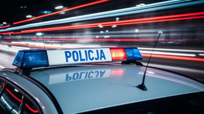Czujność policji uratowała życie: nietrzeźwy kierowca zatrzymany w Baszni Dolnej