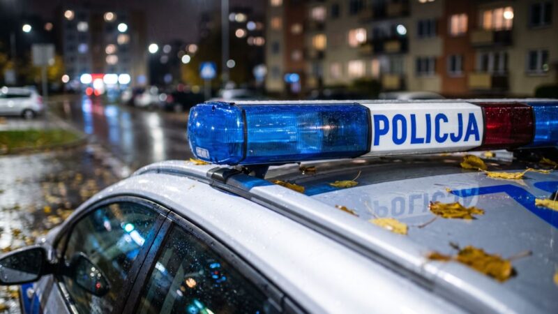 41-latek zatrzymany po groźbach wobec ekspedientki, objęty dozorem policyjnym