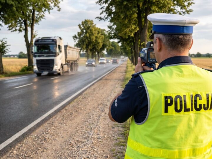 Bezpieczniejsze drogi: Policja działa w newralgicznych punktach Sanoka