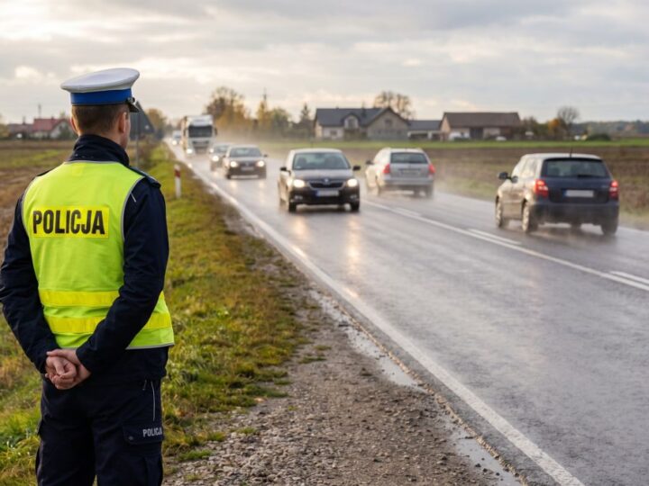 Recydywista w Audi pędził 115 km/h w strefie 60 km/h!