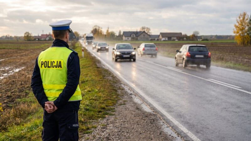 Recydywista w Audi pędził 115 km/h w strefie 60 km/h!
