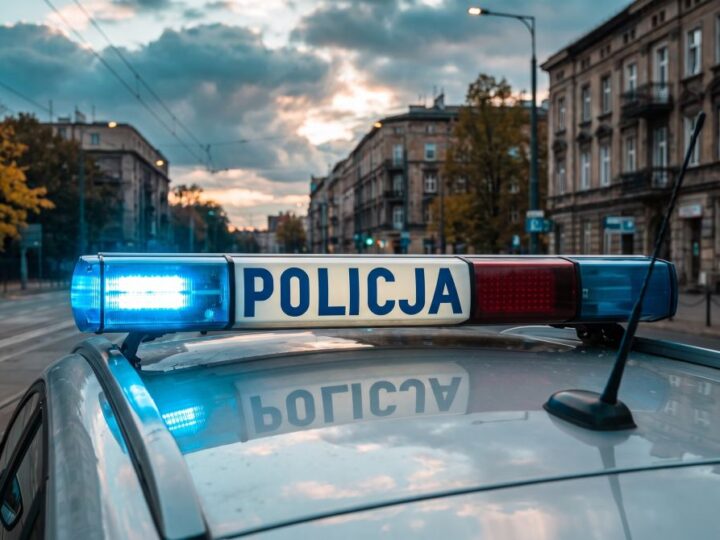 Agresywny mężczyzna zatrzymany po ataku na kobietę i policjantów