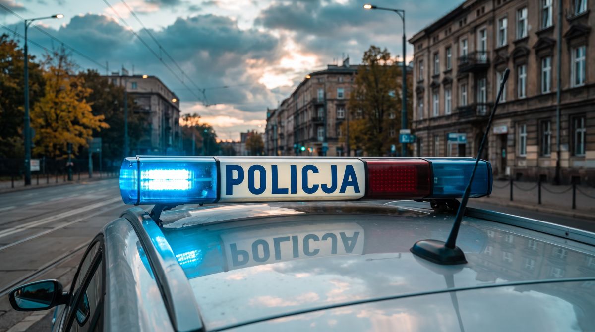 Agresywny mężczyzna zatrzymany po ataku na kobietę i policjantów