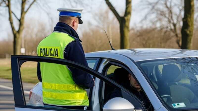 Zasady ruchu drogowego: Jak reagować na gesty policjanta?