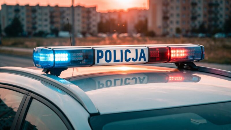 Policyjni kontrterroryści w akcji: mistrzowie jazdy w szkoleniu