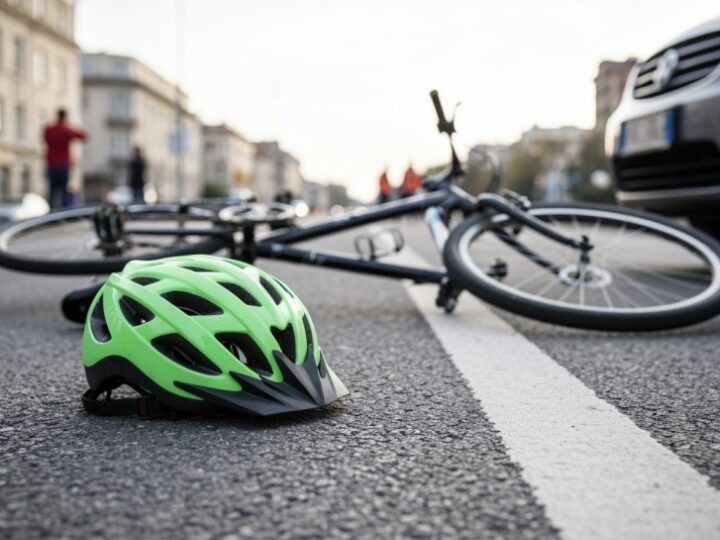 Wypadek na al. Kopisto: Rowerzysta w szpitalu po zderzeniu z osobówką